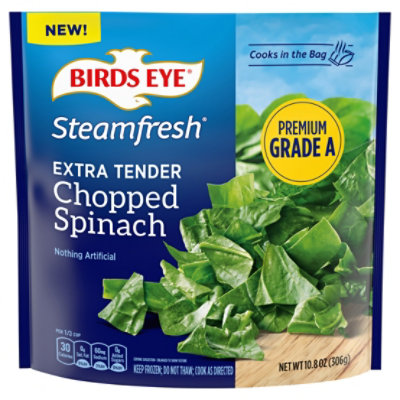 Birds Eye Steamfresh Chopped Spinach Frozen Vegetables 10.800 Oz - 10.8 OZ - Image 3