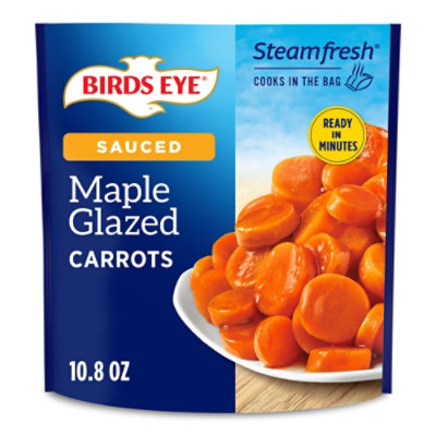 Birds Eye Steamfresh Maple Glazed Carrots Frozen Vegetables, 10.8 Oz - 10.8 OZ - Image 1