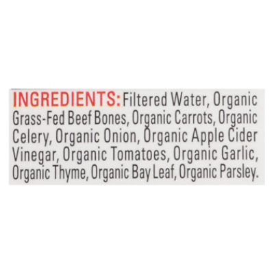 Bonafide Provisions Organic No Salt Added Beef Bone Broth - 16.9 Fl. Oz. - Image 4