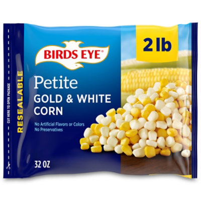 Birds Eye Petite Gold And White Corn Frozen Vegetables, 32 Oz - 32 OZ