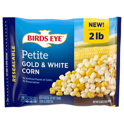 Birds Eye Petite Gold And White Corn Frozen Vegetables, 32 Oz - 32 OZ - Image 3