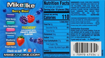 Mike & Ike Berry Blast - 4.25 OZ - Image 6