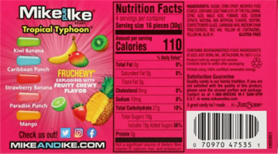 Mike & Ike Tropical Typhoon - 4.25 OZ - Image 6