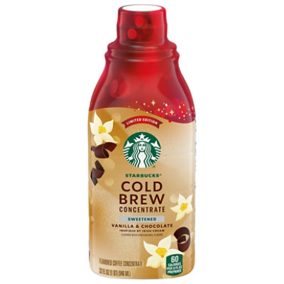 Sbux Cold Brew Conc Vanilla Choc Coffee 32oz - 32 OZ - Image 3