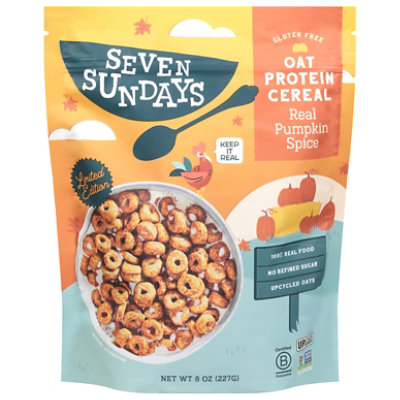Seven Sundays Cereal Oat Pumpkin Spice - 8 OZ - Image 2