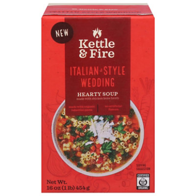 Kettle And Fire Hearty Soup Italian Style Wedding - 16 OZ - Image 3