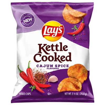 Lays Kettle Cajun Spice 2.5oz - 2.5 OZ - Image 3