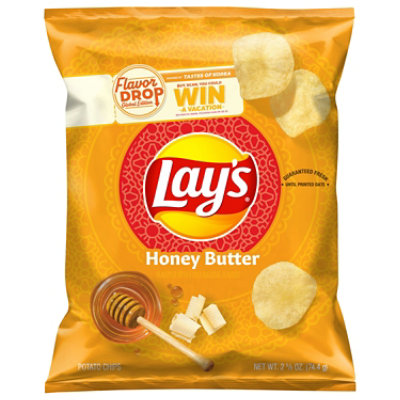 Lays Honey Butter 2.625oz - 2.625OZ - Image 1