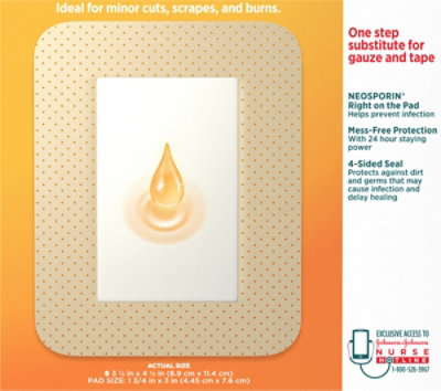 Bandaid Infect Defense Lrg Ad Cover 6ct - EA - Image 3