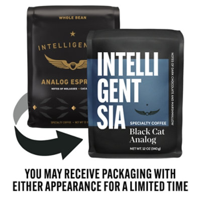 Intelligentsia, Analog Espresso Medium Roast Whole Bean Coffee 12oz Bag - 12 OZ - Image 2
