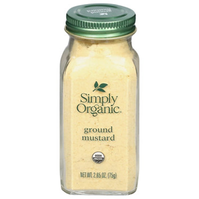 Simply Organic Ground Mustard Seed - 2.65 OZ - Image 3