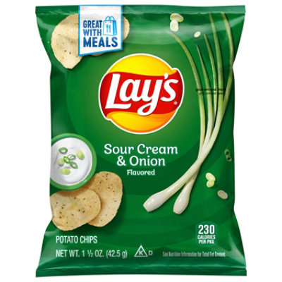 Lays Sour Cream & Onion 1.5oz - 1.5 OZ - Image 3