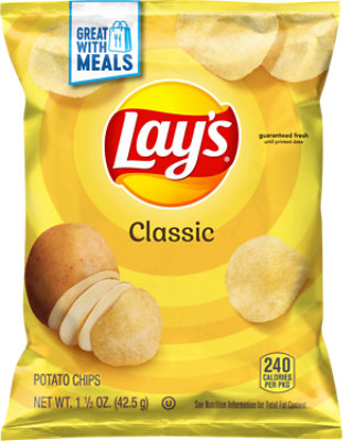 Lays Classic 1.5oz - 1.5 OZ - Image 1