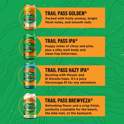 Sierra Nevada Trail Pass Non-alc Variety Pack 12pks In Cans - 12-12FZ - Image 2