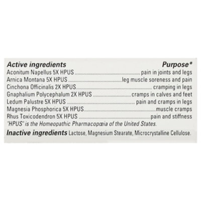 Hylands Naturals Leg Cramps Plus Arnica Caplets 40ct - 40 CT - Image 4