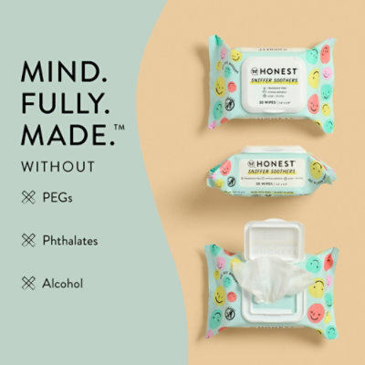 The Honest Company Sniffer Soothers Wipes - 30 Count - Image 4