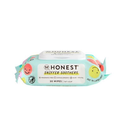 The Honest Company Sniffer Soothers Wipes - 30 Count - Image 1