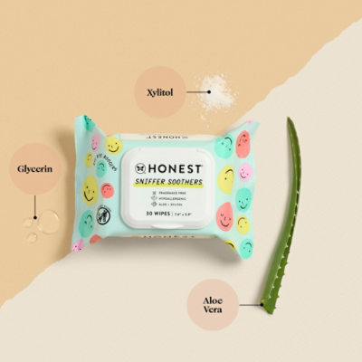 The Honest Company Sniffer Soothers Wipes - 30 Count - Image 3