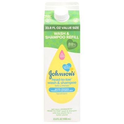 Johnsons Baby Head-to-toe Wash Refill Carton 1000ml - 1000 ML - Image 3