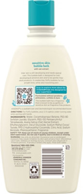 Aveeno Kids Bubble Bath For Sensitive Skin Oat Extract 19.2 Fl. Oz - 19.2 OZ - Image 5