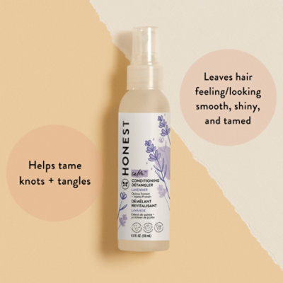 The Honest Company Conditioning Detangler Lavender Calm - 4.0 Fl. Oz. - Image 3