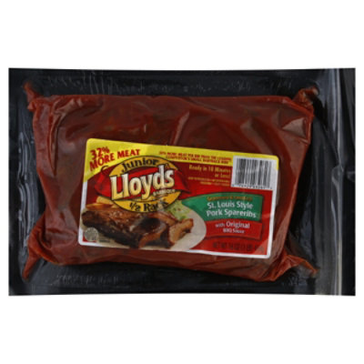 Lloyds St Louis Style Bbq Pork Spareribs 16 Oz - 16 OZ - Image 1