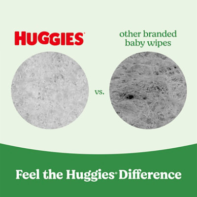 Huggies Natural Care Unscented Sensitive Baby Wipes Flip-Top Packs 768 Wipes Total - 12 Count - Image 5