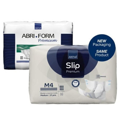 Abri-Form Premium M4 Briefs, Adult, Unisex, Tab Closure, Disposable, Heavy Absorbency, Medium, Bag - Image 1