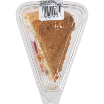 Strawberry Swirl Mega Cheesecake Slice - .469 LB - Image 2