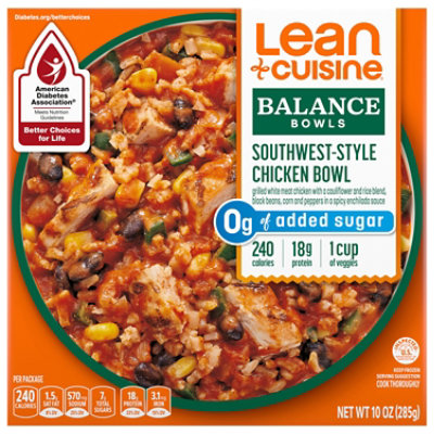 Lean Cuisine Sw Style Chicken Bowl Frozen Entree 10oz Box - 10 OZ - Image 3