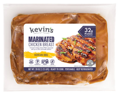 Kevins Marinated Chicken Breast Korean Bbq - 20 OZ - Image 1