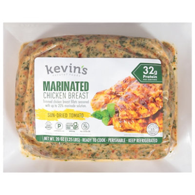 Kevins Marinated Chicken Breast Sun Dried Tomato 20 Oz - 20 OZ - Image 3