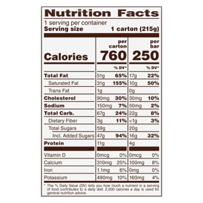 DOVE Vanilla Ice Cream Bars with Milk Chocolate and Almonds Dessert - 3 Count - Image 5