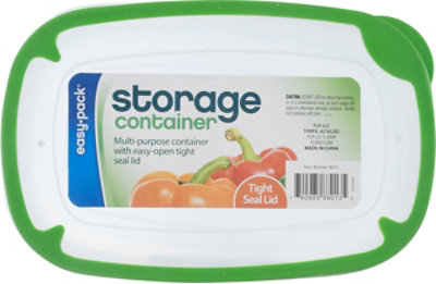 Ep Rectangle Plastic Storage Container 43 Oz - EA - Image 2