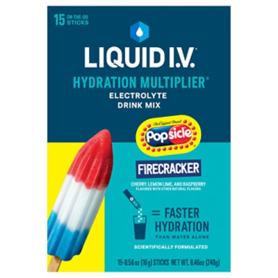 Liquid Iv Popsicle Firecracker 15ct - 15 CT - Image 1