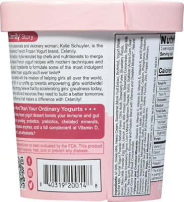 Cremily Ice Cream Strawberry - 16 OZ - Image 6