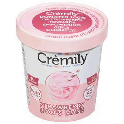Cremily Ice Cream Strawberry - 16 OZ - Image 2