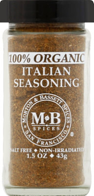 Morton & Bassett Italian Seasoning Organic - 1.5 OZ - Image 2