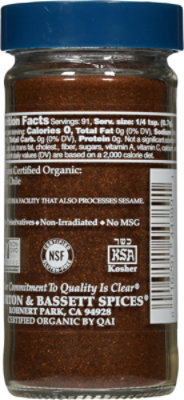 Morton & Bassett Chili Powder Ancho Organic - 2.3 OZ - Image 6