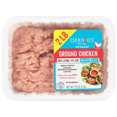 Isernio's Ground Chicken 32 Oz - 32 OZ - Image 3