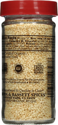 Morton & Bassett Sesame Seeds Toasted Organic - 1.9 OZ - Image 6