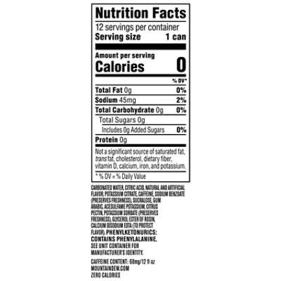 Mtn Dew Voo Doo 2024 Zero Sugar 12-12fz - 12-12 FZ - Image 4