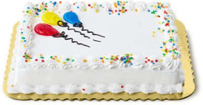 Funfetti Cake 1/2 Sheet - EA - Image 1