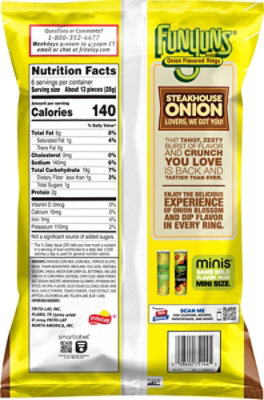 Funyuns Steakhouse Onion 6oz - 6 OZ - Image 5