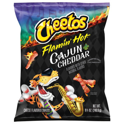 Cheetos Flamin Hot Cajun Cheddar 8.5oz - 8.5 OZ