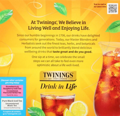 Twinings Iced Tea Black Lemon - 72 CT - Image 5