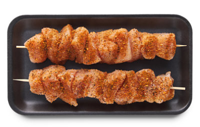 Chicken Boneless Skewers Cajun Seasoning - LB - Image 1