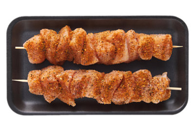 Chicken Skewers Boneless Mango Lime Seasoning - LB - Image 1