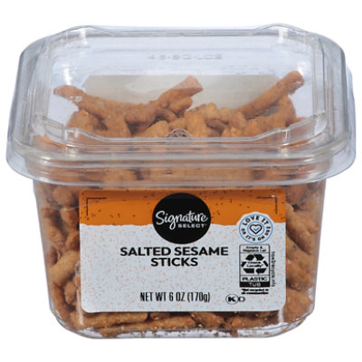 Signature Select Sesame Sticks Salted 6 Ounce - 6 OZ - Image 3