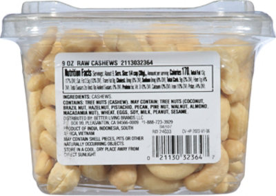 Signature Select Cashews Raw 9 Ounce - 9 OZ - Image 6